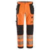 Snickers 6232 Hi-Vis Stretch Trousers Holster Pockets